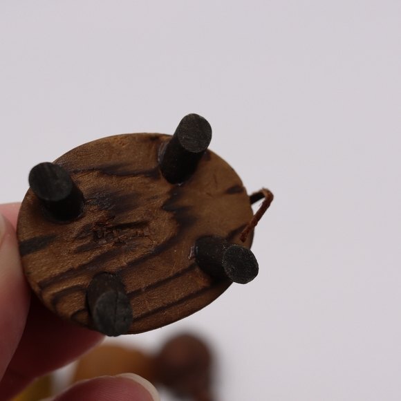 Wooden Turtle Collection Wood turtle, Primitive rustic decor - Picture 5 of 11